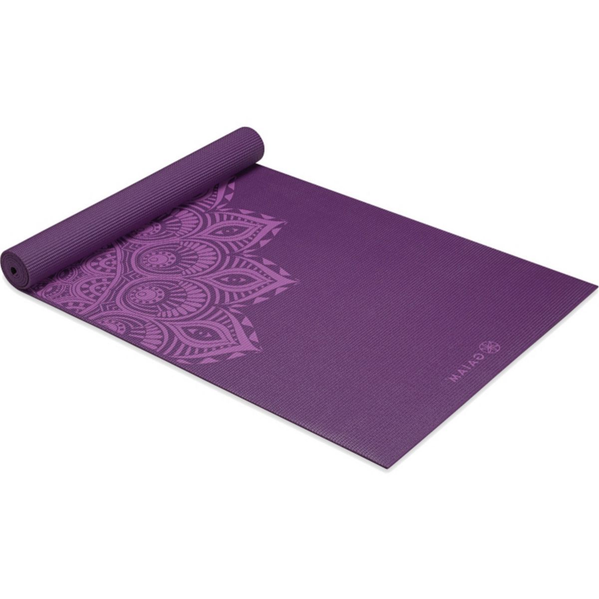 Gaiam 6mm Premium Print Yoga Mat